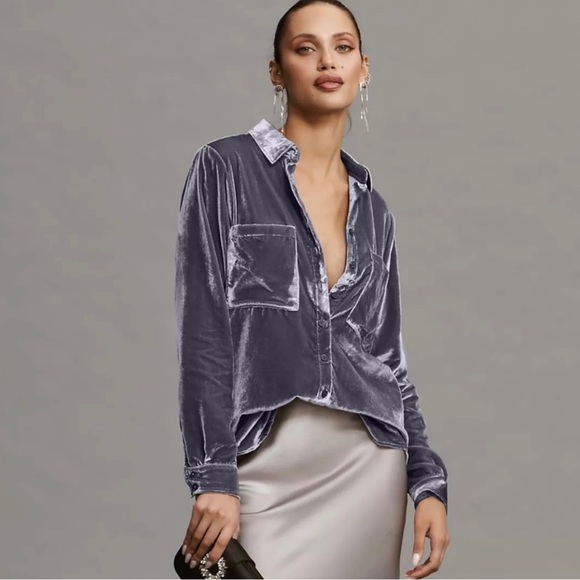 Anthropologie Tops - Anthropologie Pilcro Hadley Relaxed Buttondown Shirt New With Tags